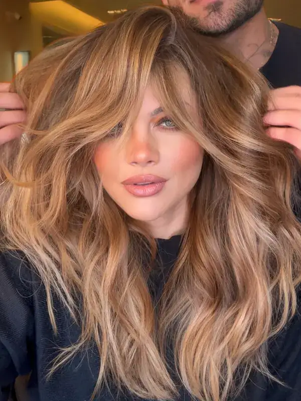 Resultado de mechas feitas pelo Neto