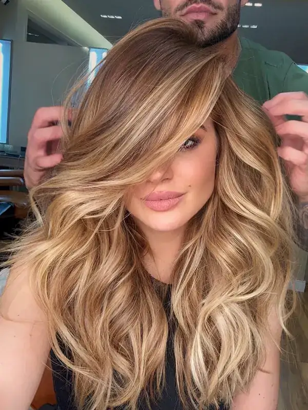 Resultado de mechas feitas pelo Neto